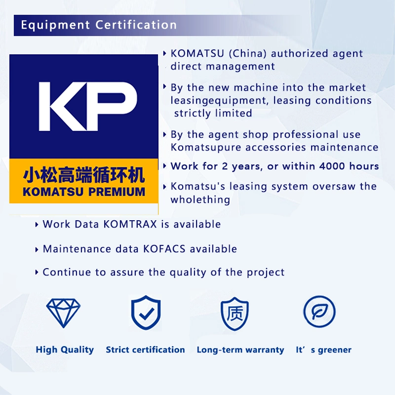 Used Excavator High-Quality Komastu Equipment Dbbl0977
