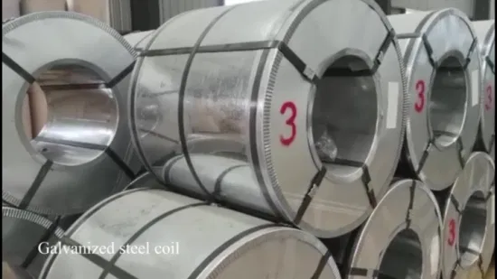 Hot Rolled Cold Rolled Dx51d Z100 Galvanized Coil Gi 0.4mm Steel Cutting Coils Mill Finish
