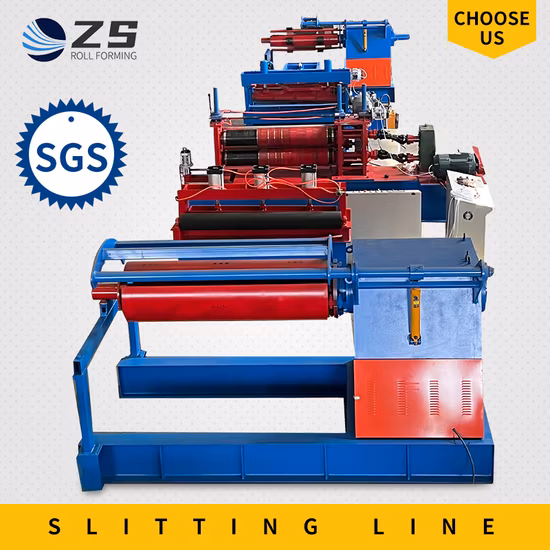 Automatic Steel Coil Slitting Machine Metal Sheet Leveling &amp; Cut to Length Line