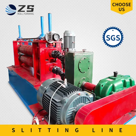 Automatic Steel Coil Slitting Machine Metal Sheet Leveling &amp; Cut to Length Line
