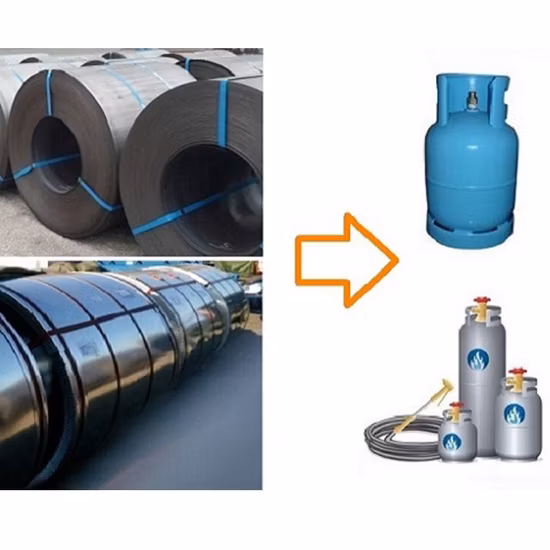 Sg255 Hot Rolled Steel Coil Mill Edge Non Pickling for Gas Cylinder