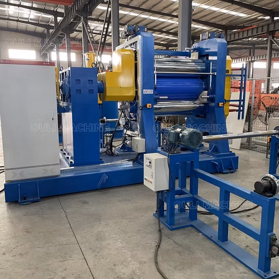 Lab Silicone Plastic Opening Rubber Rolling Calender Machine Rubber Compound Two Roll Mixing Mill Price