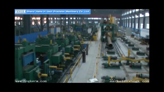 LSAW Steel Pipe Welding Mill Making Line